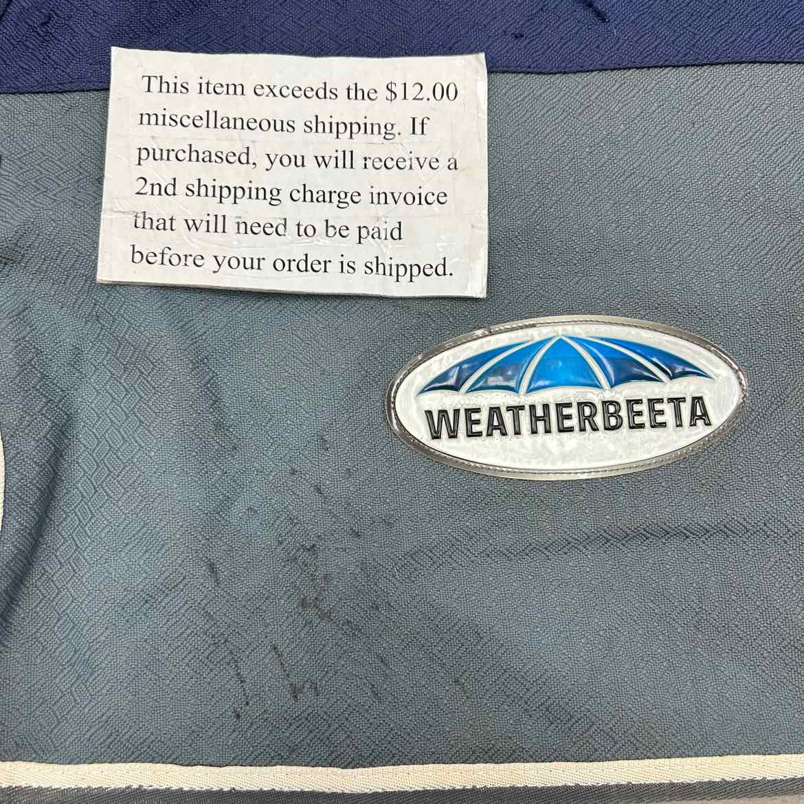 Weatherbeeta Freestyle 1200D Standard Neck Lite 0g Turnout Sheet 81"
