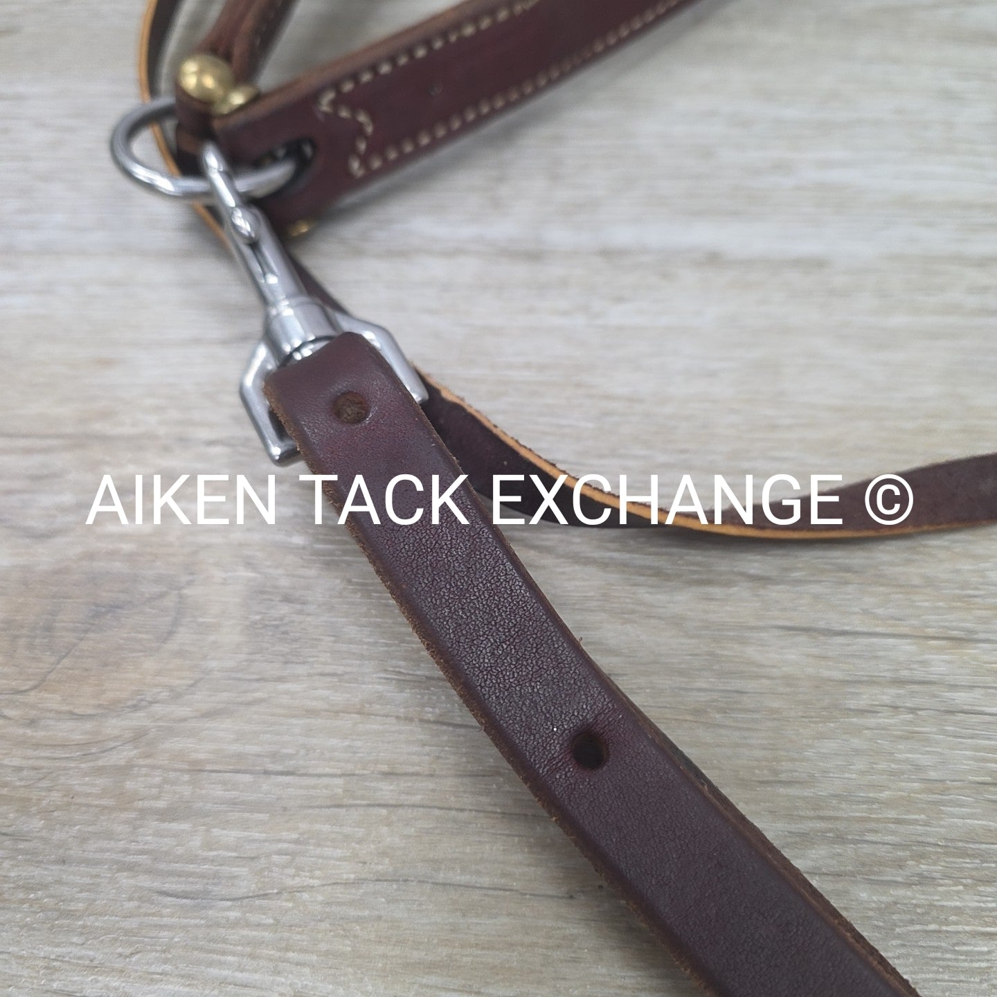 Weaver Leather Noseband with Tie Down Strap