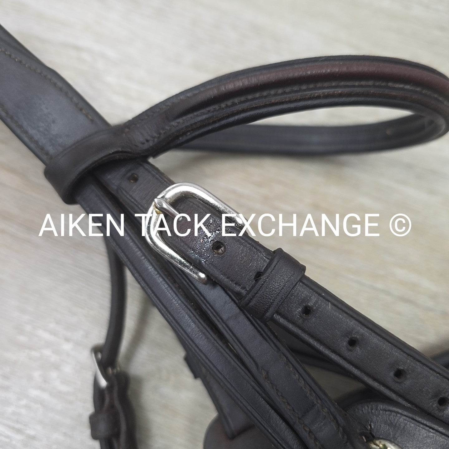 Vespucci Figure 8 Bridle, No Reins, Brown, Size Full