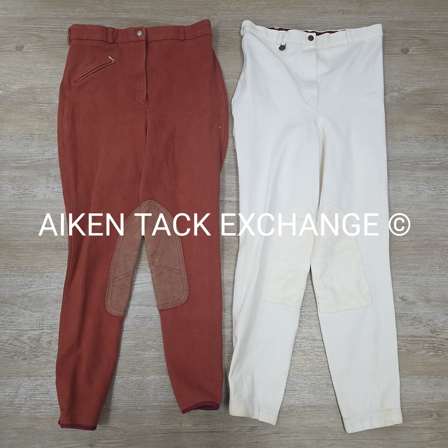 BARGAIN BUNDLE: 1 Pair Cotton Naturals, 1 Pair Sigma, Size 32 Long