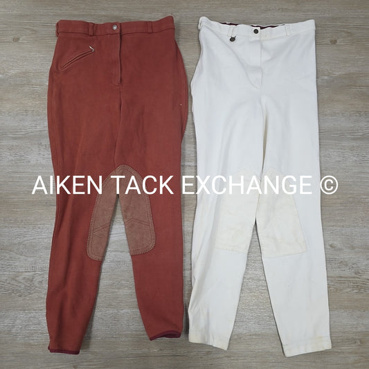 BARGAIN BUNDLE: 1 Pair Cotton Naturals, 1 Pair Sigma, Size 32 Long