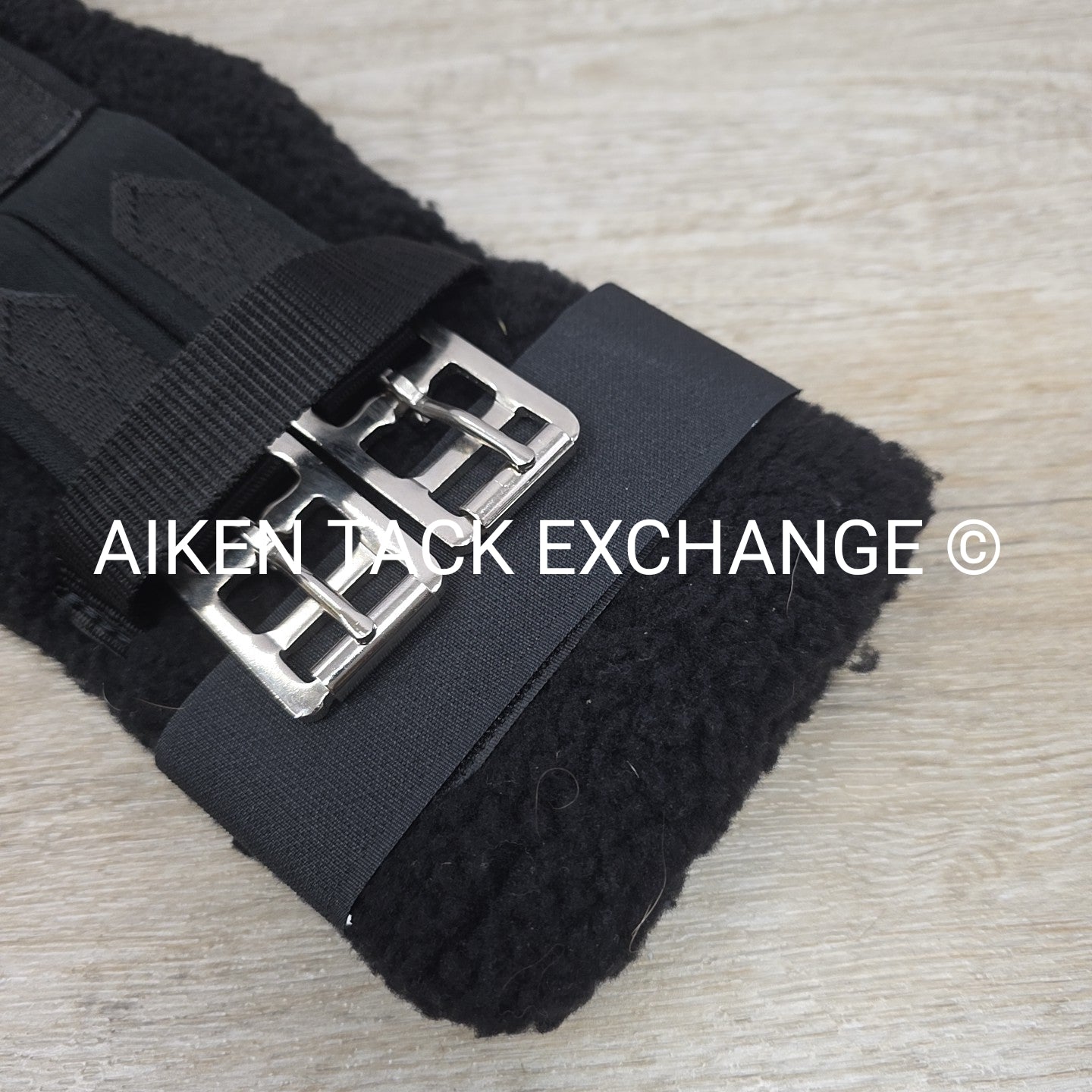 Toklat Contour Synthetic Fleece Dressage Girth, Black, 24"