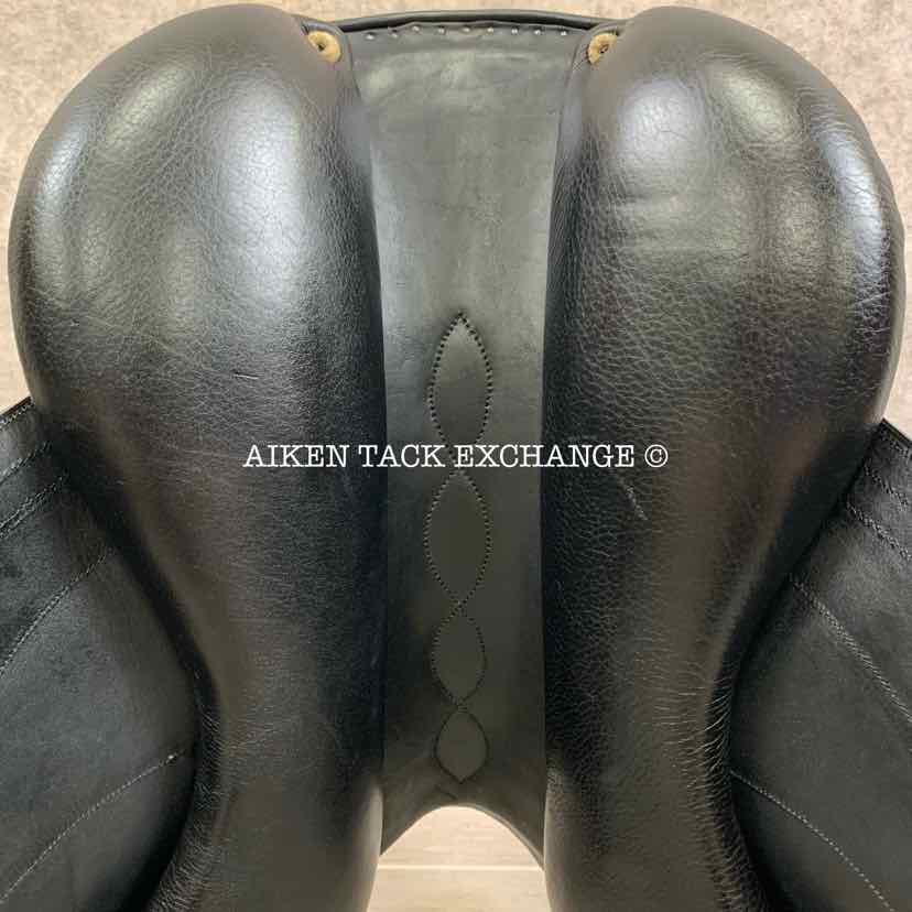 **SOLD** 2015 GMD Germida Ratomka Piaffe Monoflap Dressage Saddle, 16.5" Seat, Wide Tree, Foam Panels