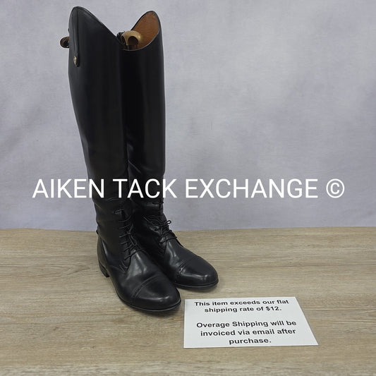 Der-Dau Field Boots, Size 9.5 Calf Height 19" Width 14"