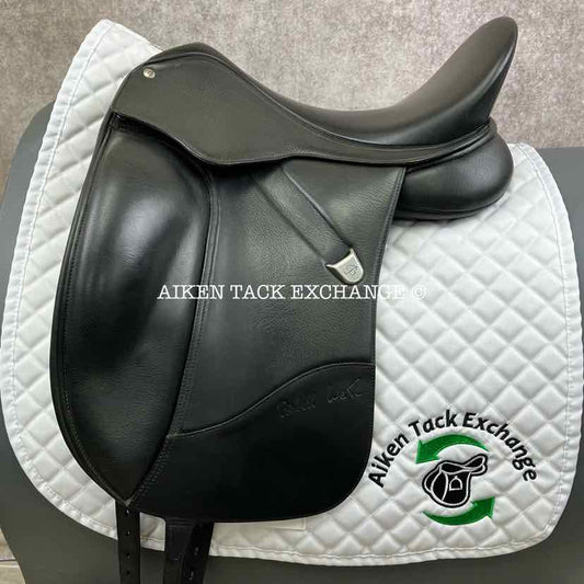 2013 Bates Isabell Werth Dressage Saddle, 17" Seat, Adjustable Tree - Changeable Gullet, CAIR Panels