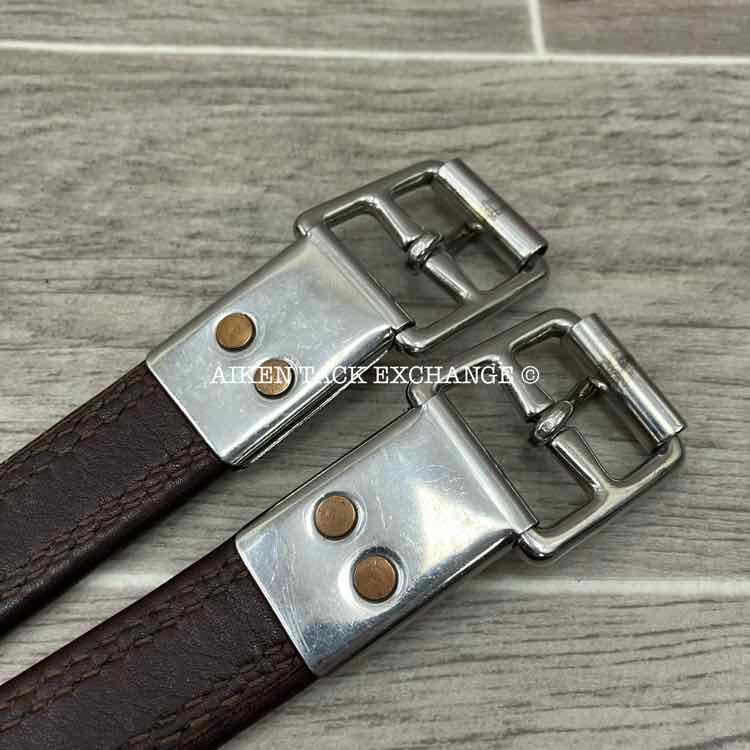County Stirrup Leathers, Brown, 60"