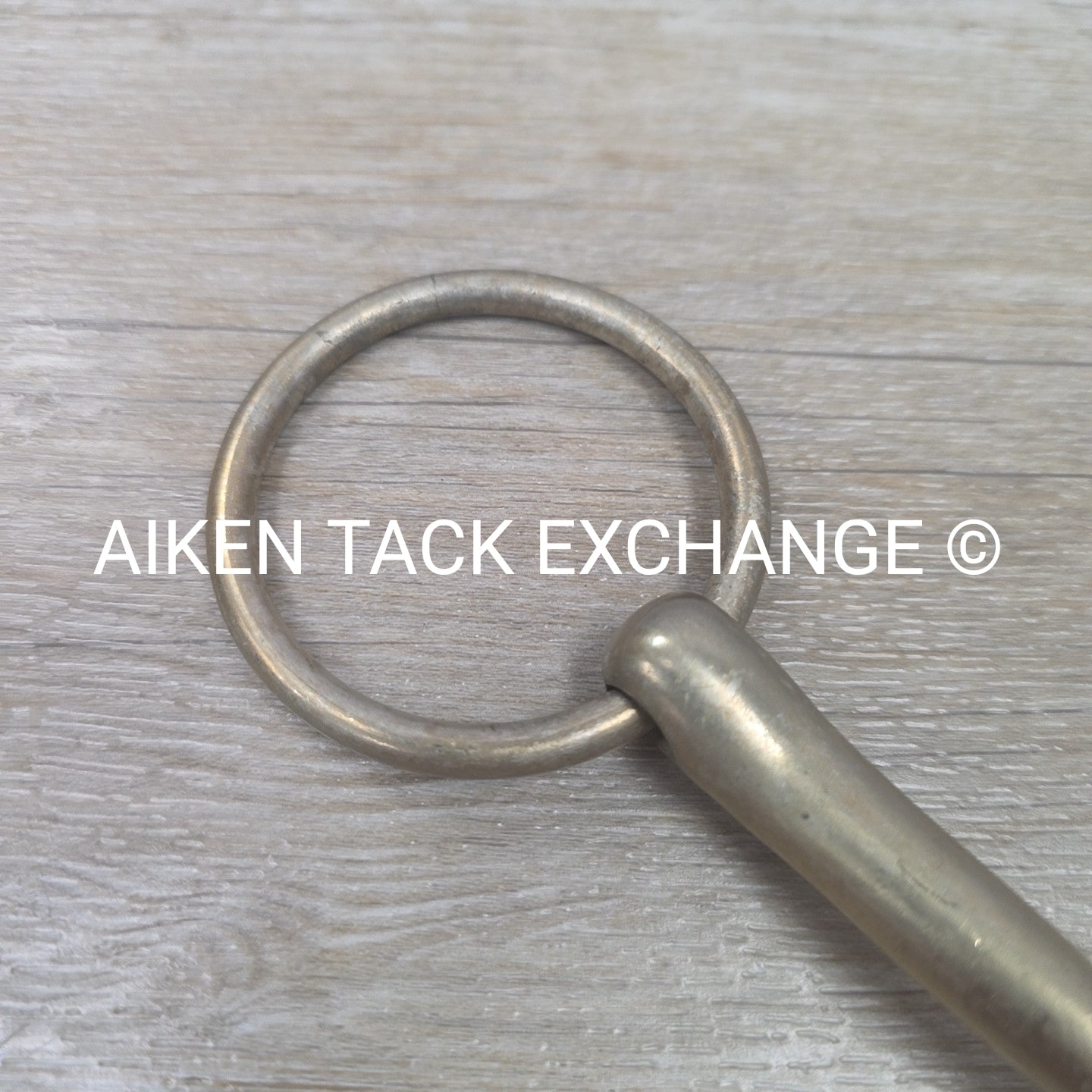 Herm Sprenger KK Balkenhol Shaped Loose Ring Bradoon Bit 6"
