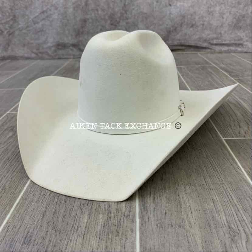 8X White Specialist by Rod's Western Palace, 6 1/2