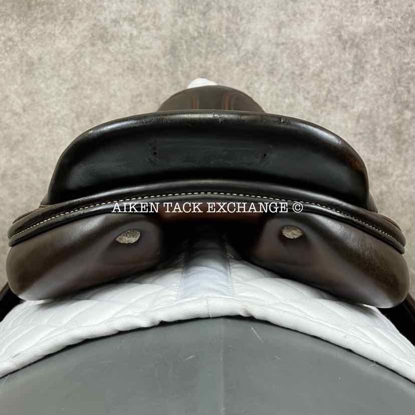 Bruno De Heusch - BDH Close Contact Jump Saddle, 17" Seat, Medium Tree, Foam Panels