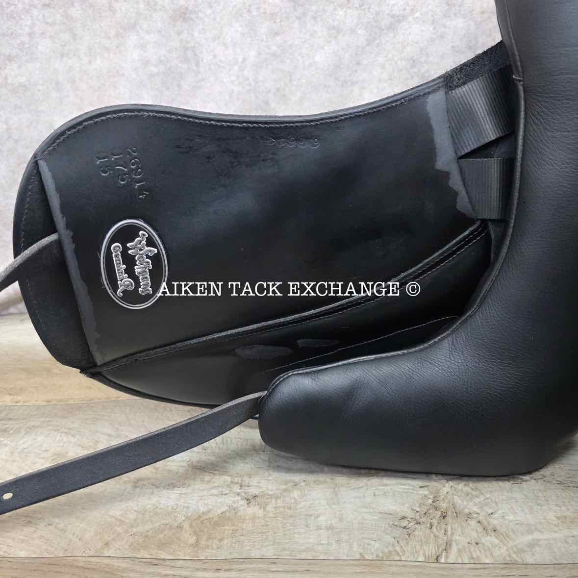 2020 Custom Saddlery Wolfgang Gemini R Monoflap Dressage Saddle, 17.5" Seat - Short Flap, Adjustable Tree, Wool Flocked Panels