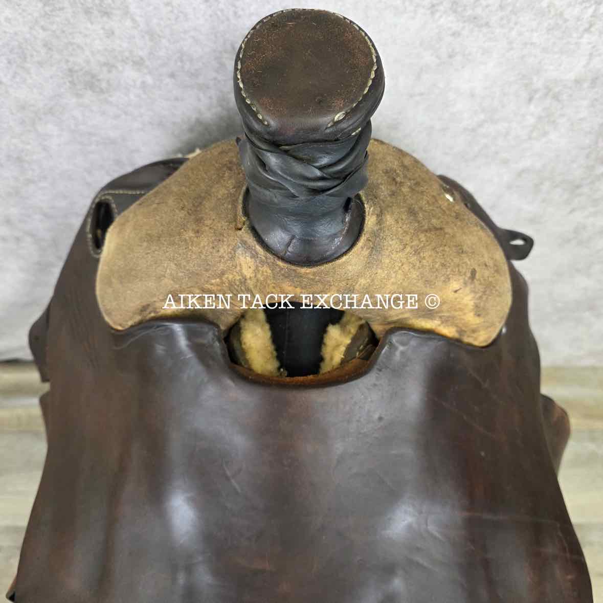 Roping Western Saddle, 15" Seat, Wide Tree - Full QH Bars, Weighs Approximately 49 lbs