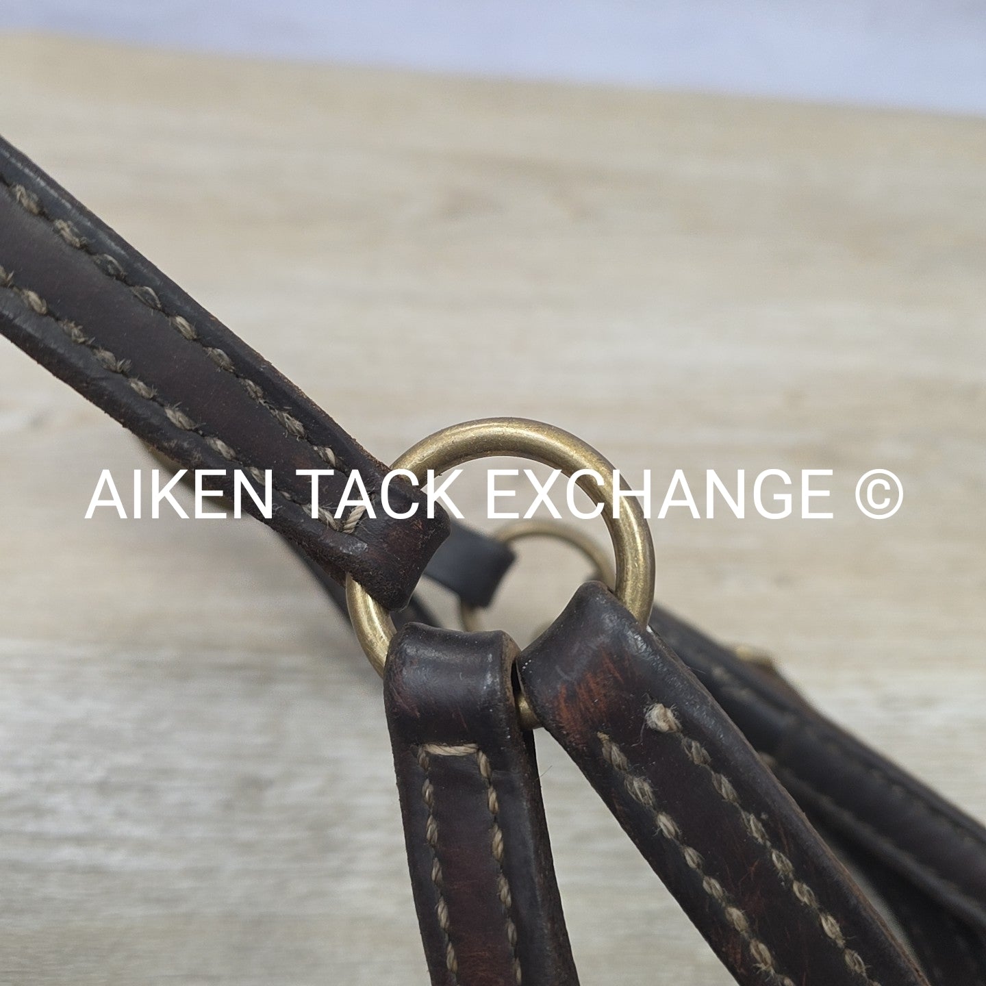 BARGAIN BUNDLE: 2 Leather Halters with 1 Leather Lead, Size Cob