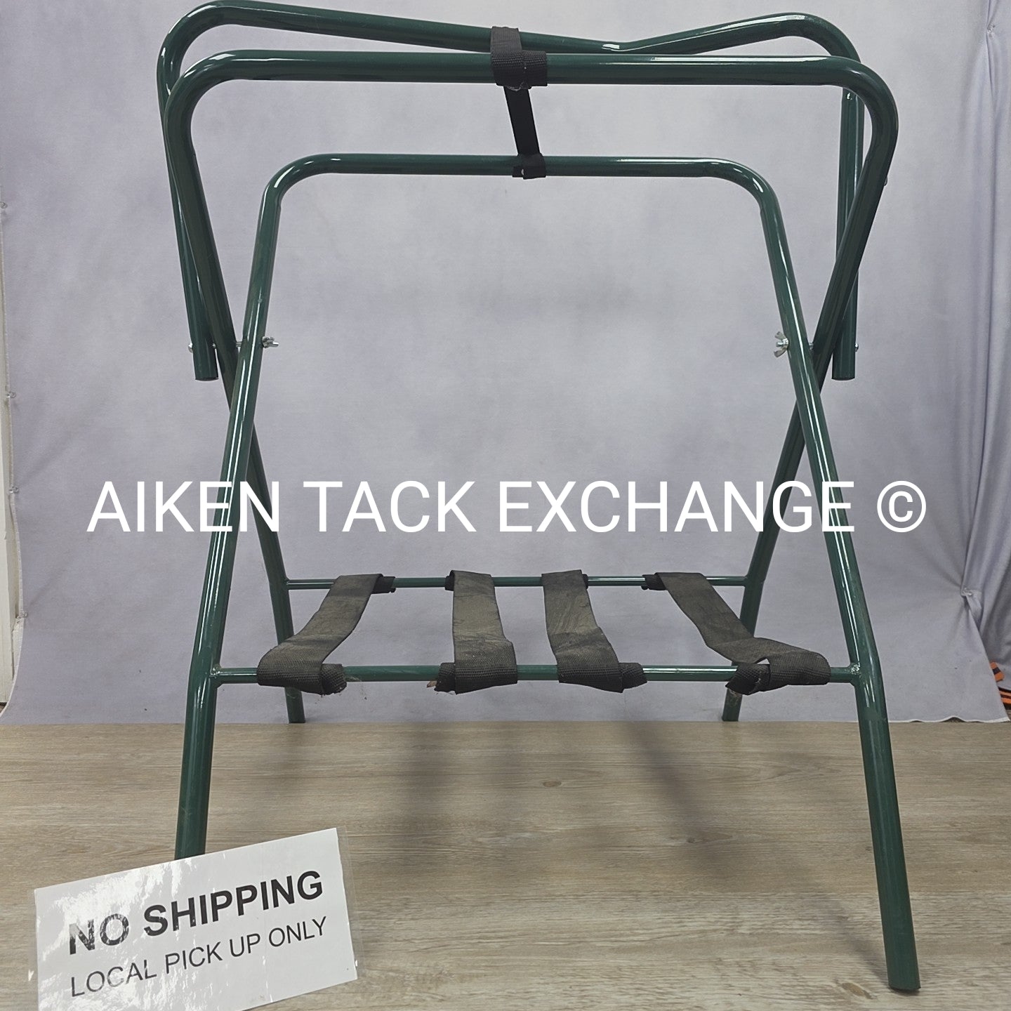 Folding Metal Saddle Rack