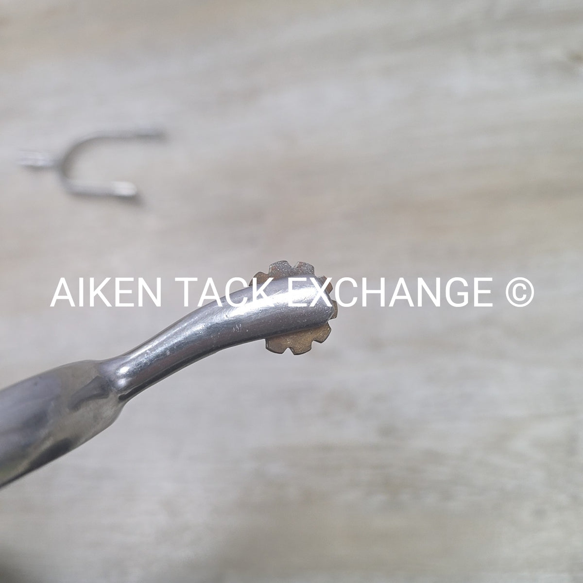 Long Neck Rowel Spurs, No Straps