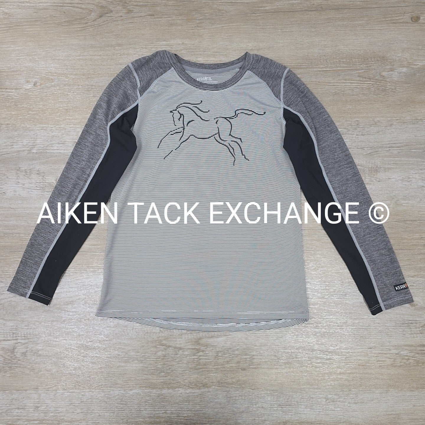 Kerrits First Pass Long Sleeve Base Layer, Youth XLarge