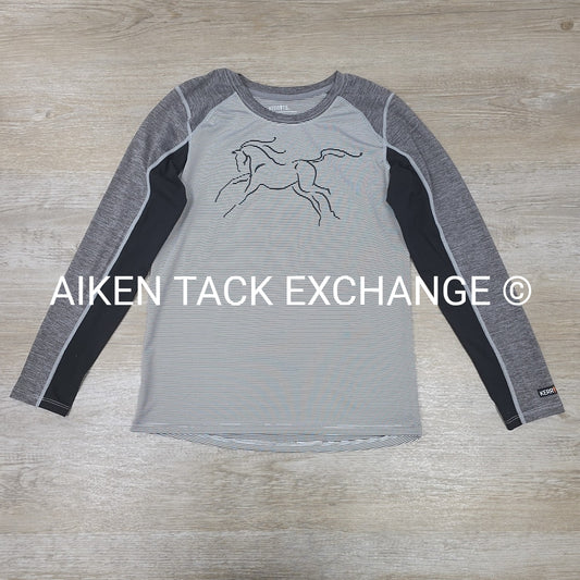 Kerrits First Pass Long Sleeve Base Layer, Youth XLarge