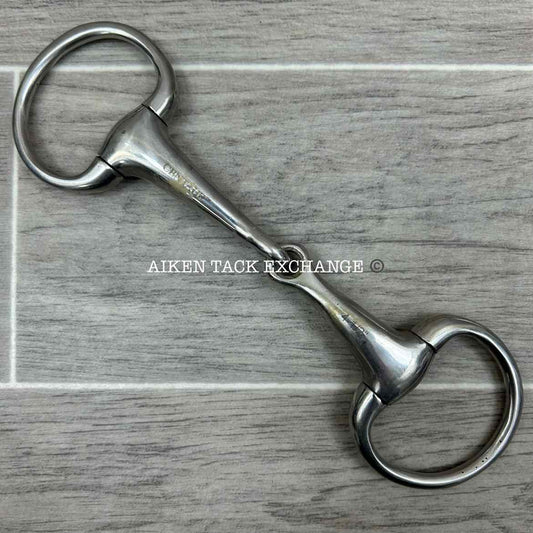 Centaur Single Joint Pony Eggbutt Bit 4.5"