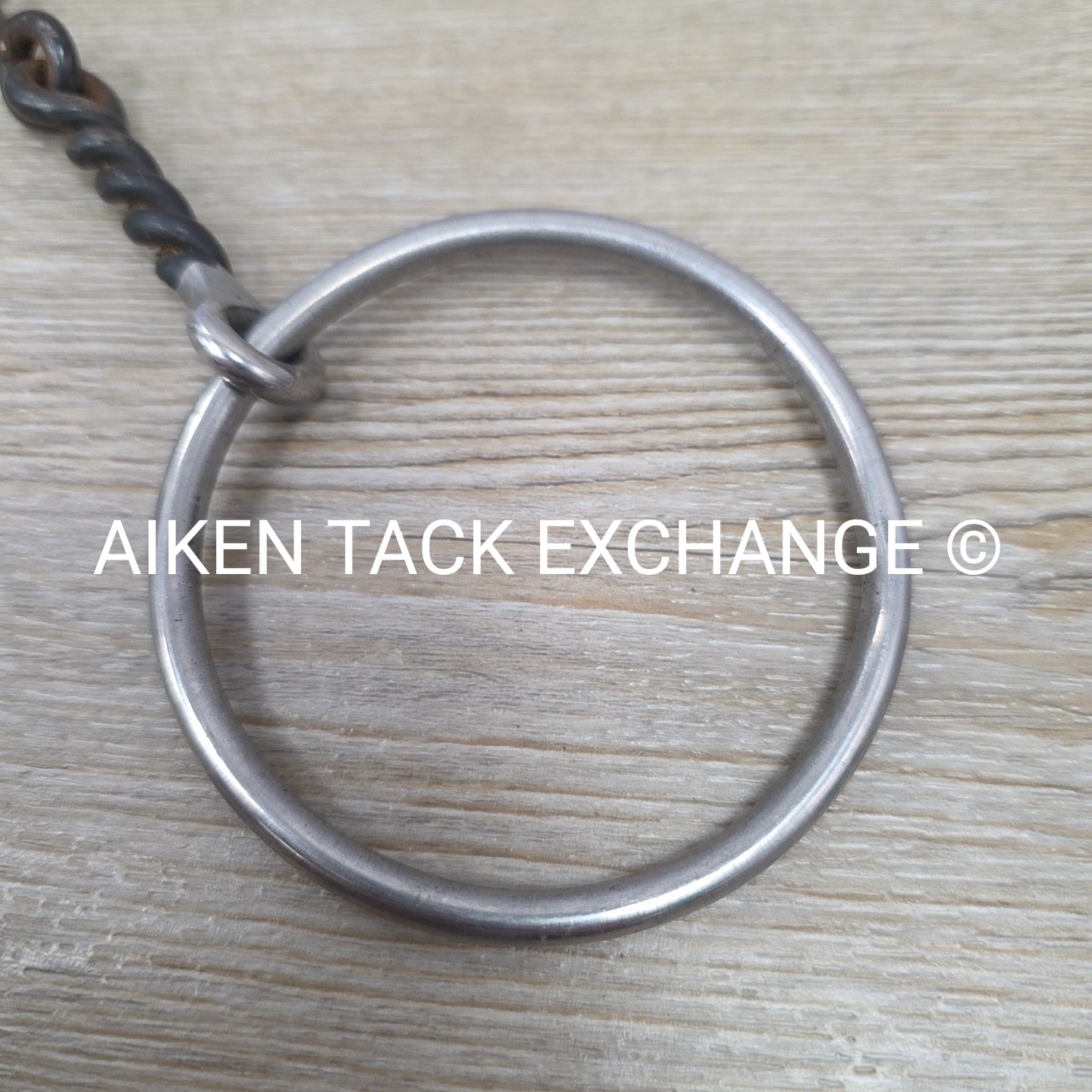 Loose Ring Sweet Iron Twisted Wire Dog Bone Bit 5.5"