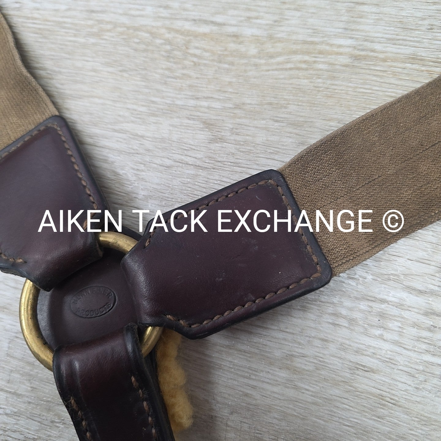 Nunn Finer All Purpose Elastic Breastplate, Brown, Size Full