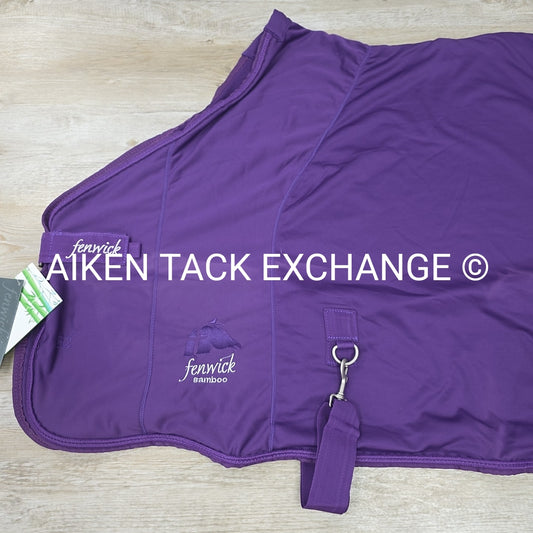 **CLEARANCE** Fenwick Equestrian Therapeutic Bamboo Cooler, Purple, 62"