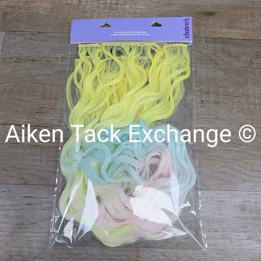 Claire's Faux Hair Extensions, 4 Pieces