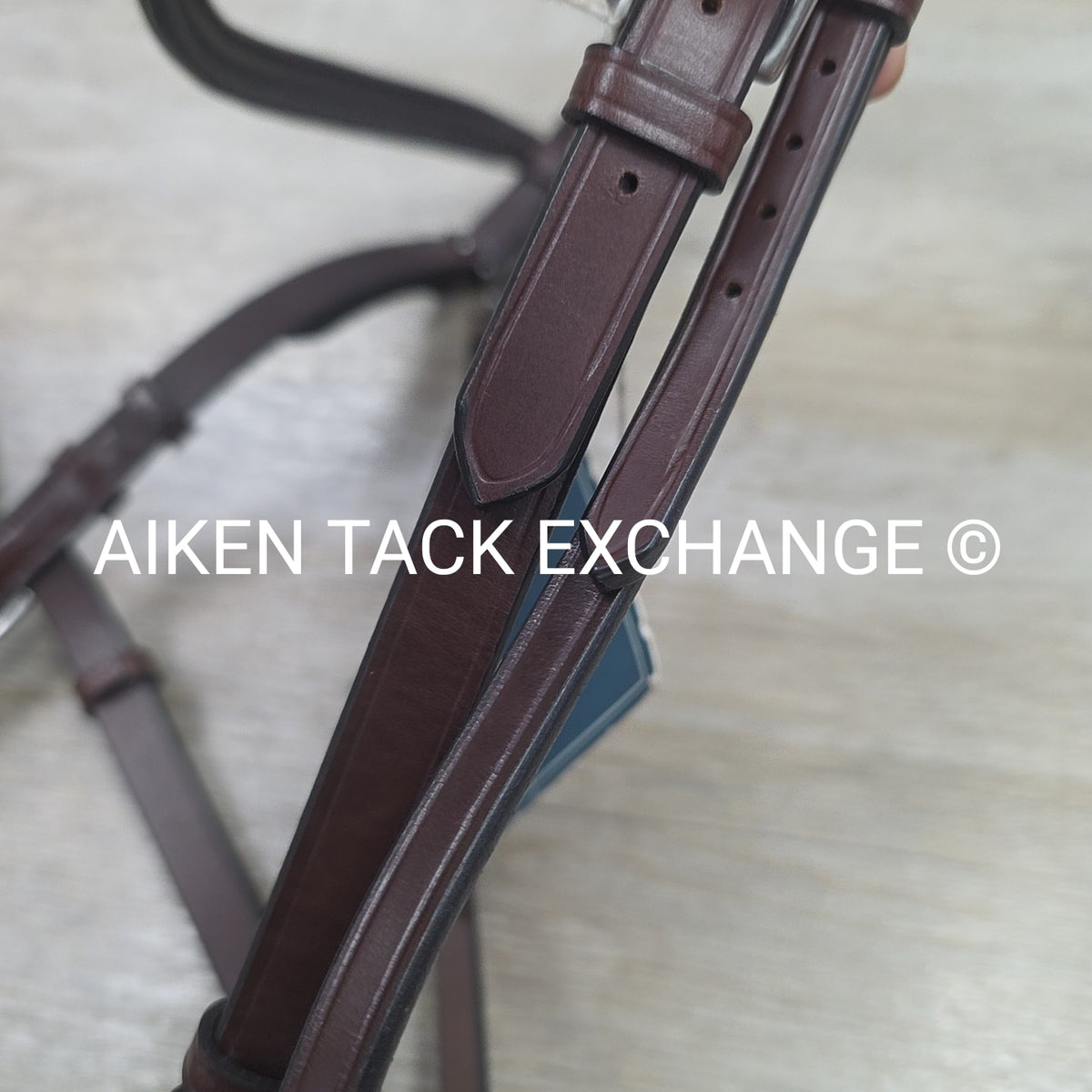 KL Select Tuscan Anatomic Bridle, No Reins, Brown, Size Full