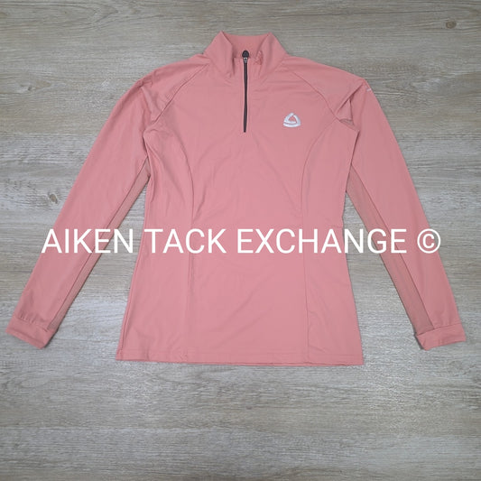 Lettia Shadow Long Sleeve Sun Shirt, Size Small