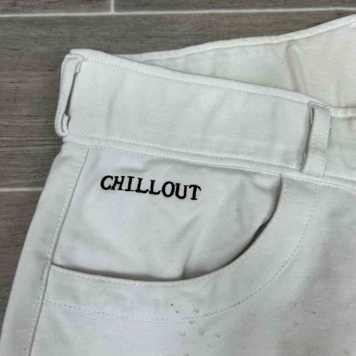 Chillout Equestrian Silicone Grip Full Seat Breeches, Size 16