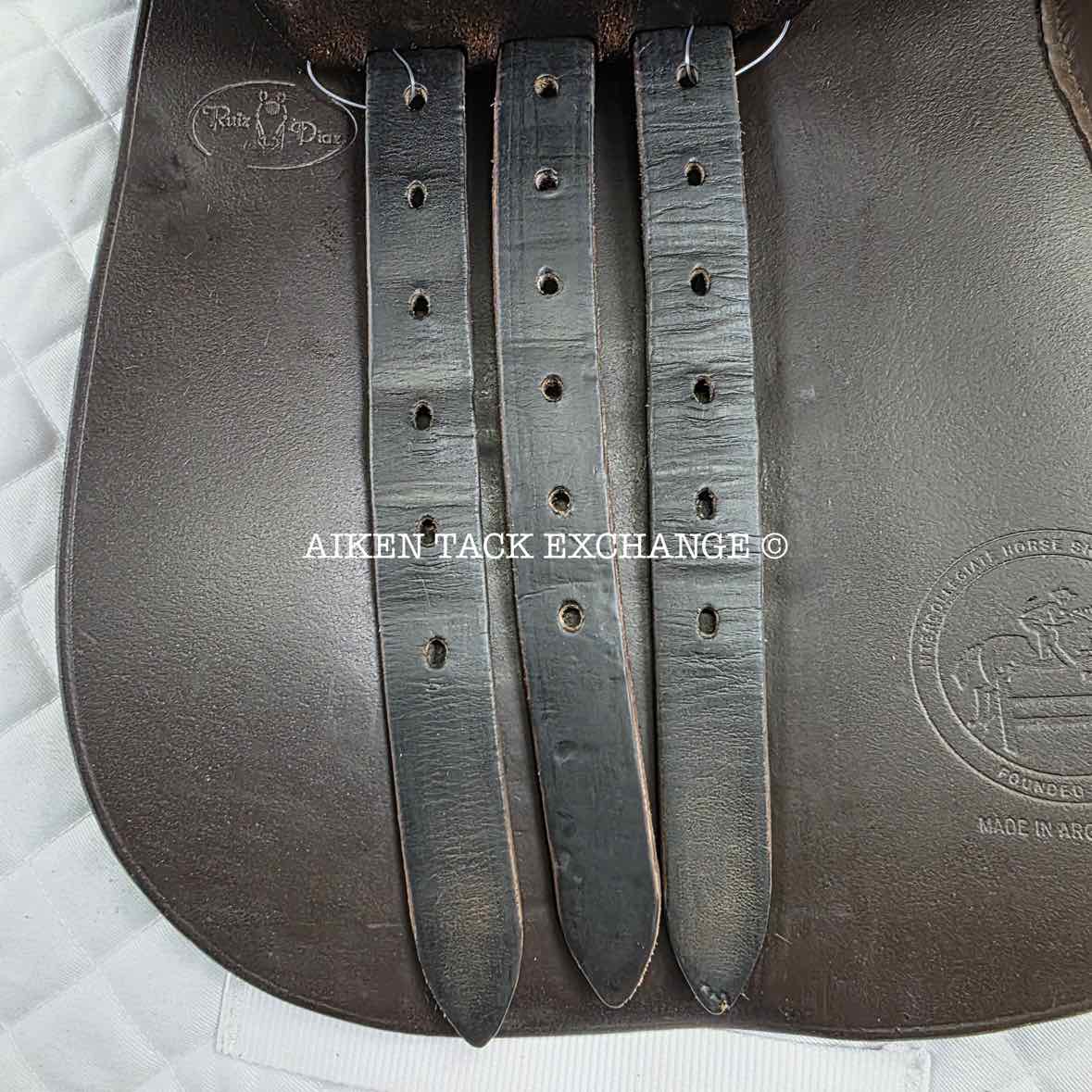 **SOLD** Collegiate Senior Event All Purpose Saddle, 16.5" Seat, Medium Tree, Foam Panels