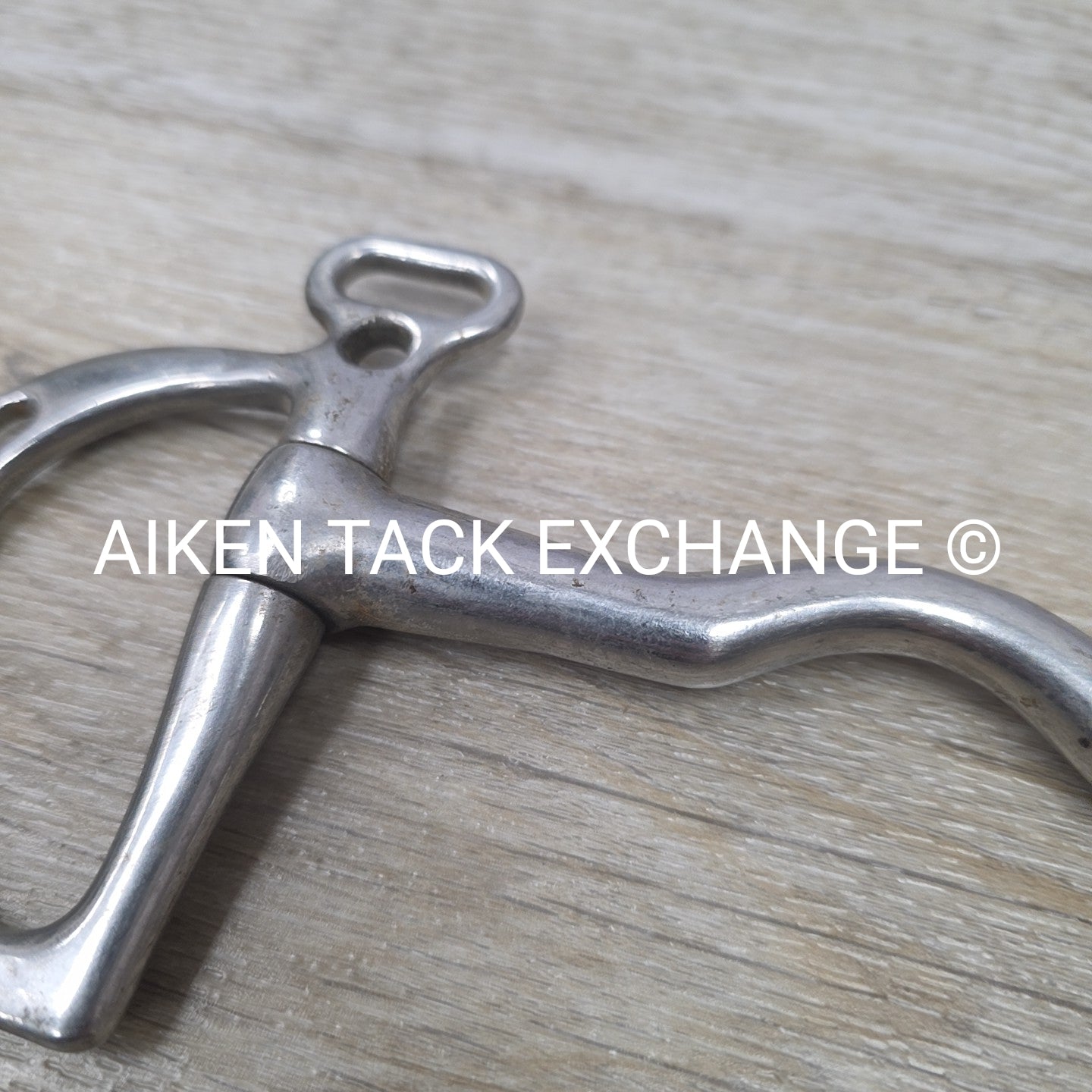 Mullen Mouth Uxeter Kimberwick Bit 5" (No Hooks & Curb Chain)