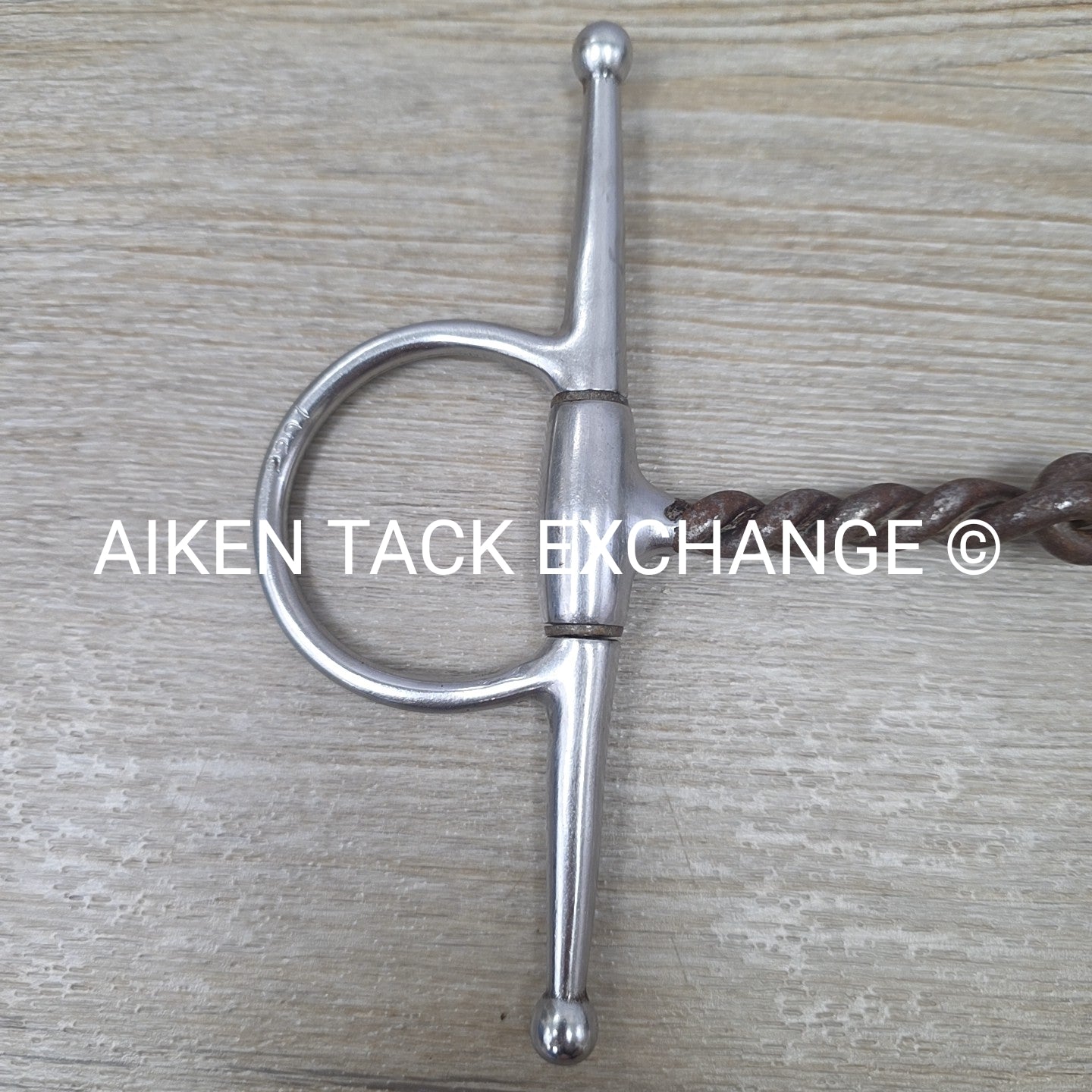 Reinsman 2201 Single Joint Copper Twisted Wire Full Cheek Bit 5"