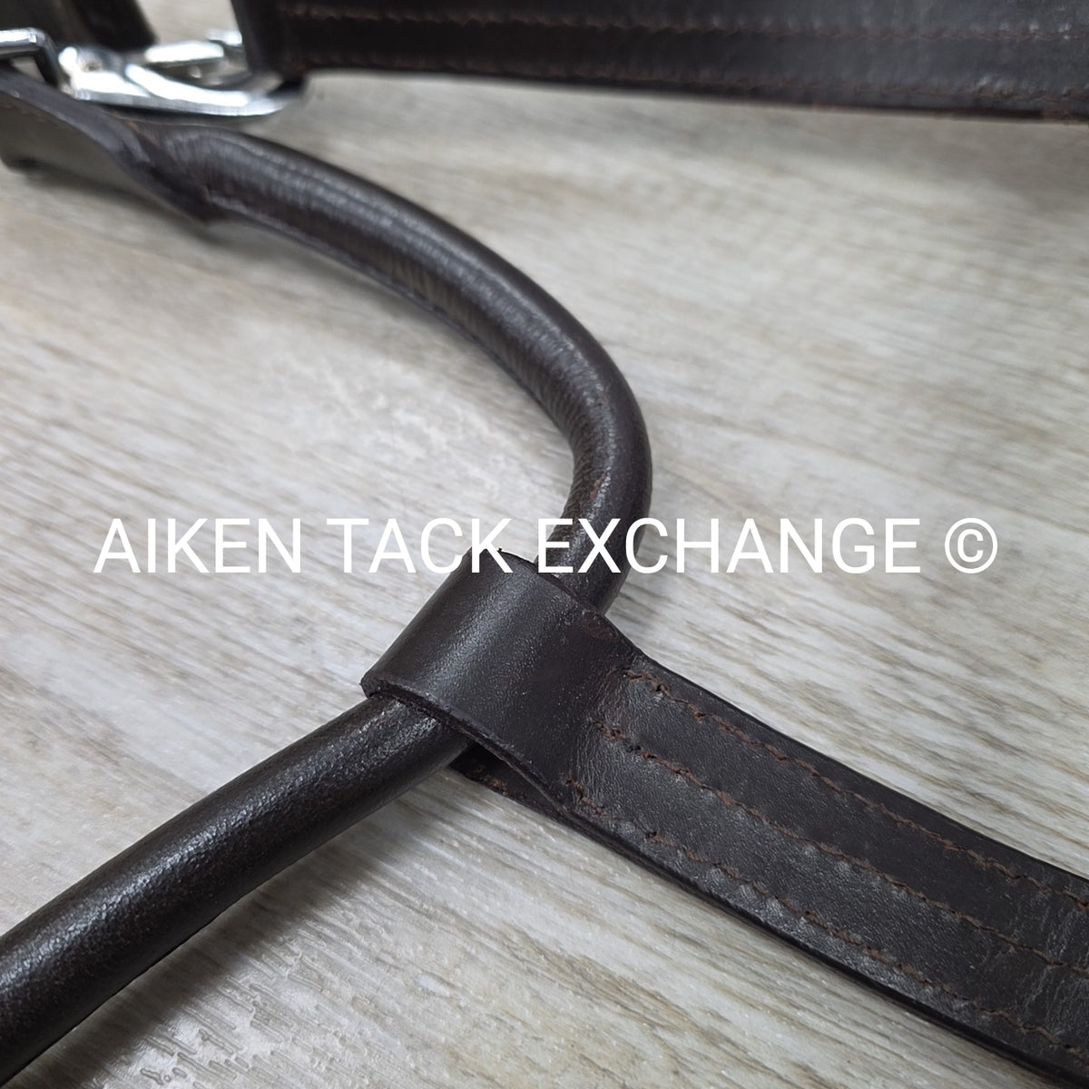 Leather Halter, Brown, Size Full