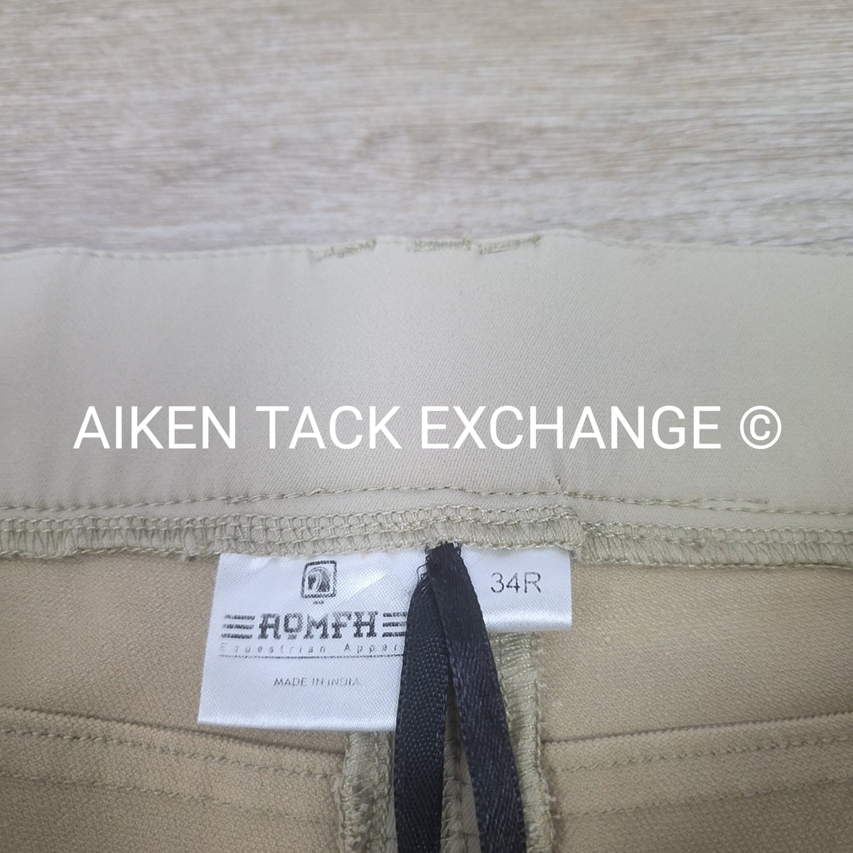 Romfh Knee Patch Breeches, Size 34