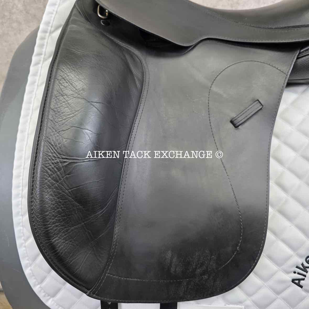 Patrick Profile Dressage Saddle, 17.5" Seat, Adjustable Tree - Changeable Gullet, Wool Flocked Panels