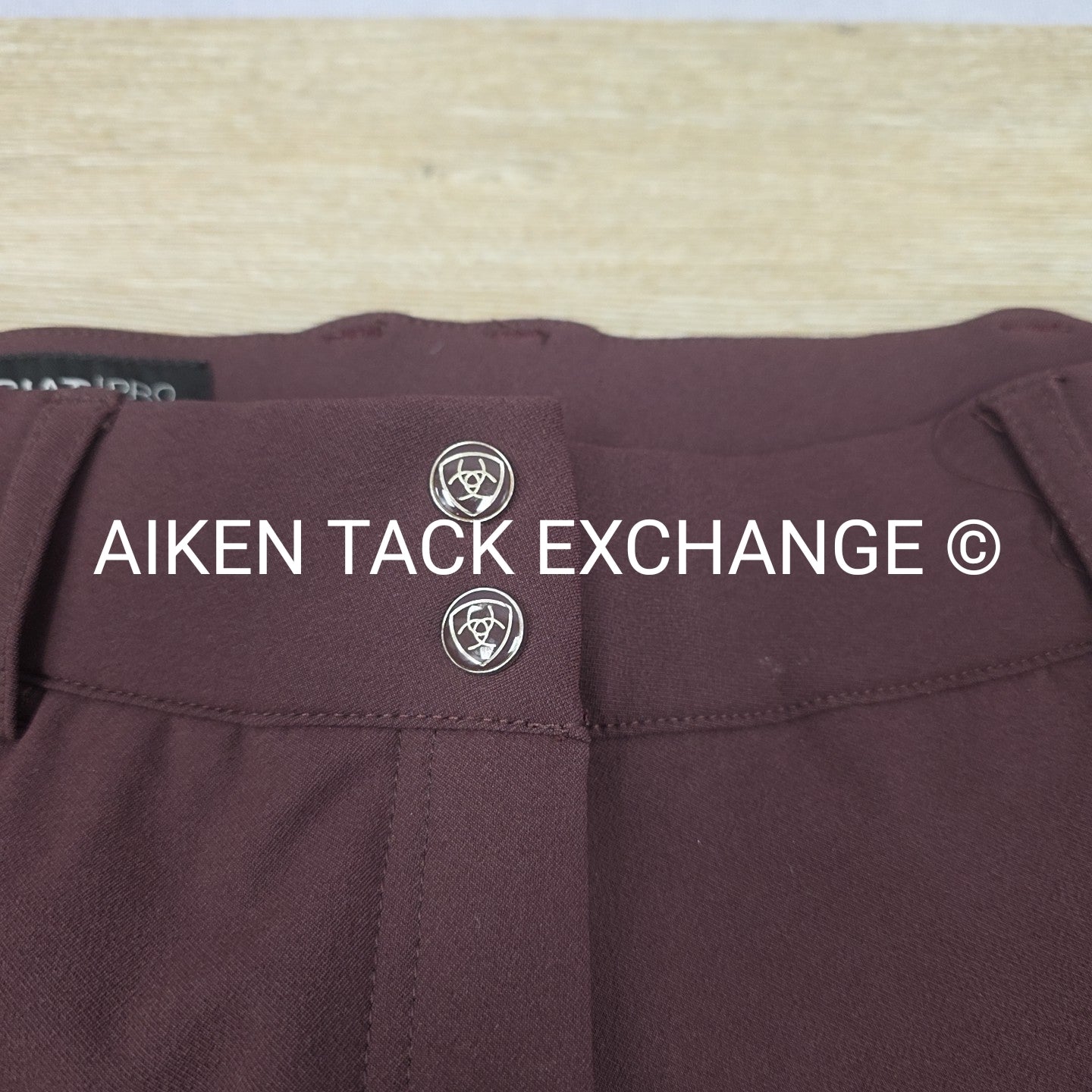 Ariat Prelude 4 Way Stretch Silicone Grip Knee Patch Breeches, Women's 34L