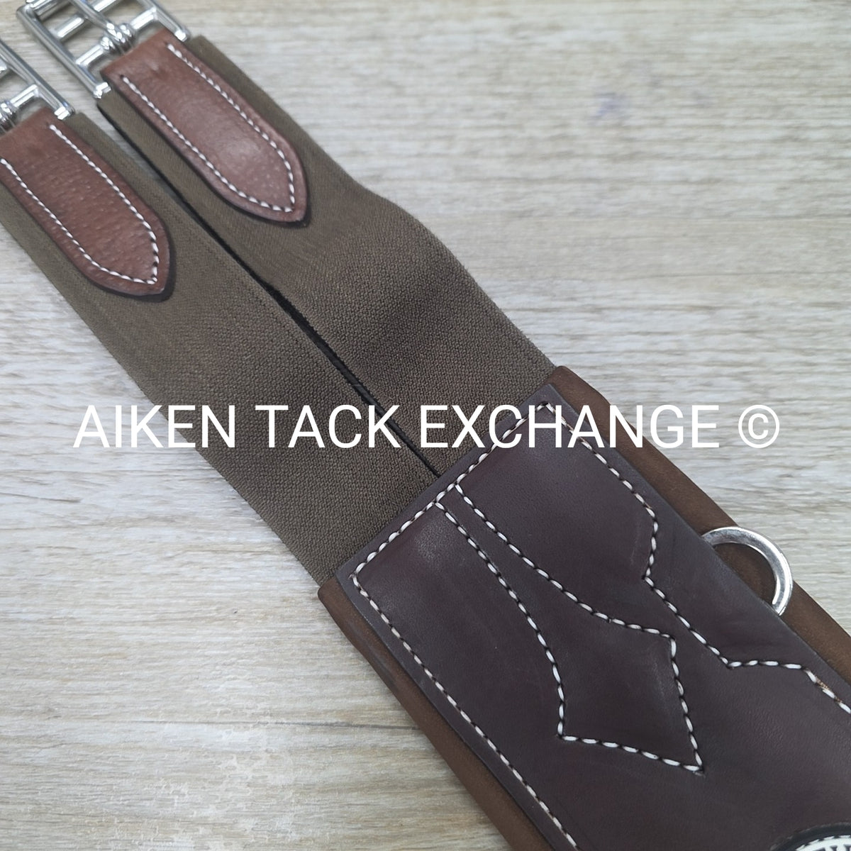 Forestier Long Belly Guard Girth, Brown, Size 50"