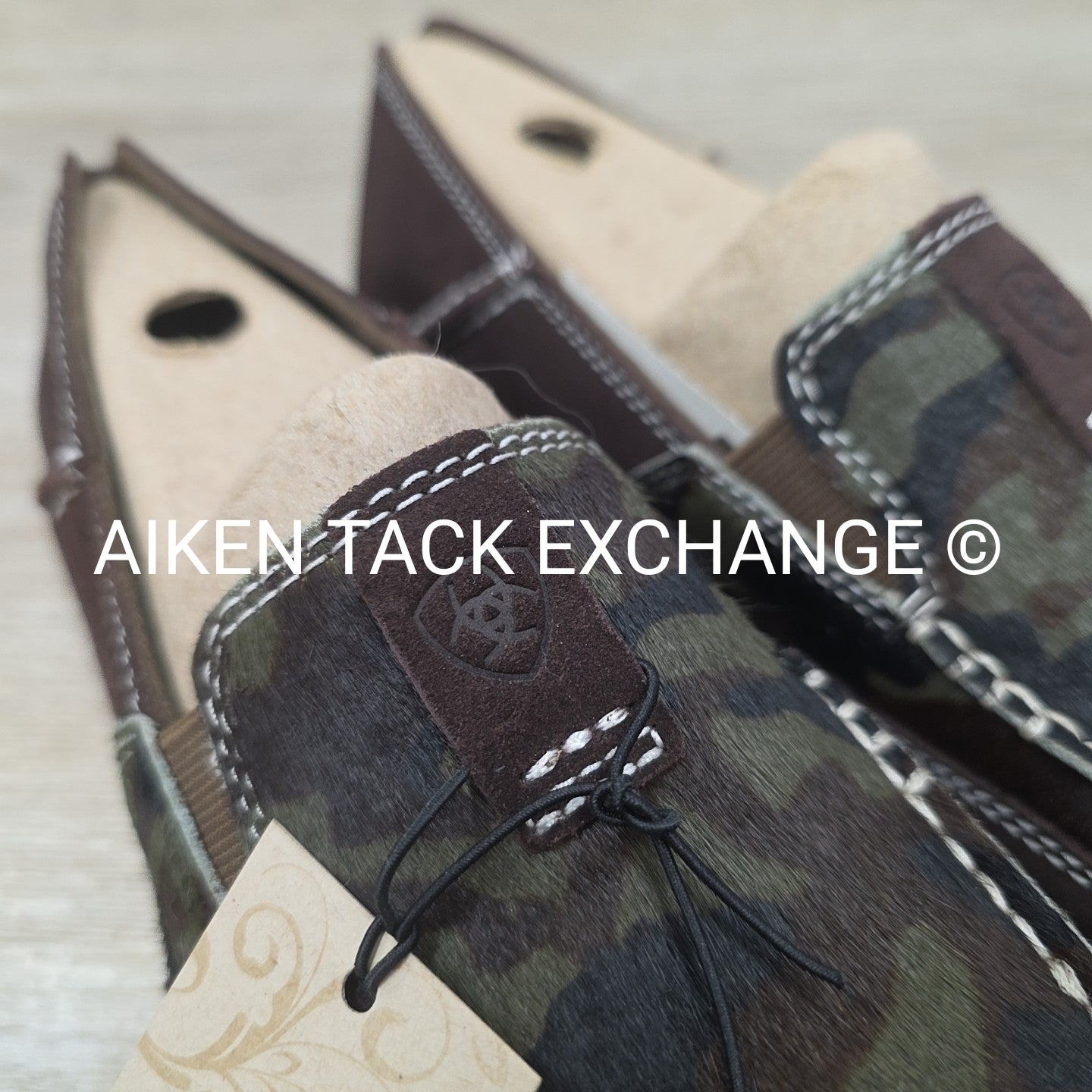 Ariat Chocolate Chip Suede No Se'um Cruisers, Brand New, Size 6.5