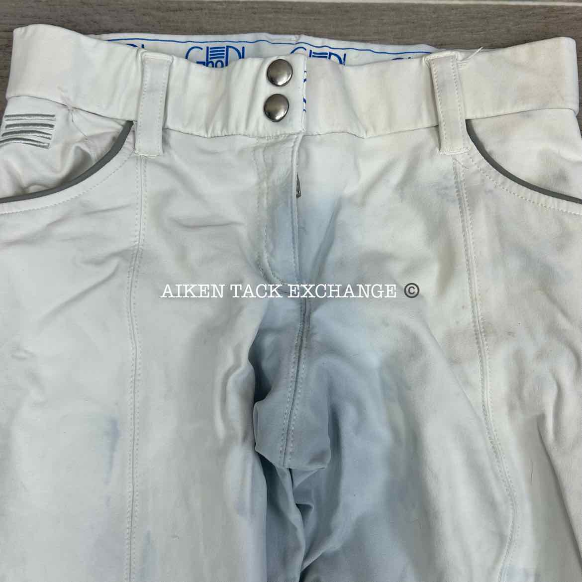 BARGAIN BUNDLE: 3 Pair GhoDho Silicone Grip Knee Patch Breeches, Size 26