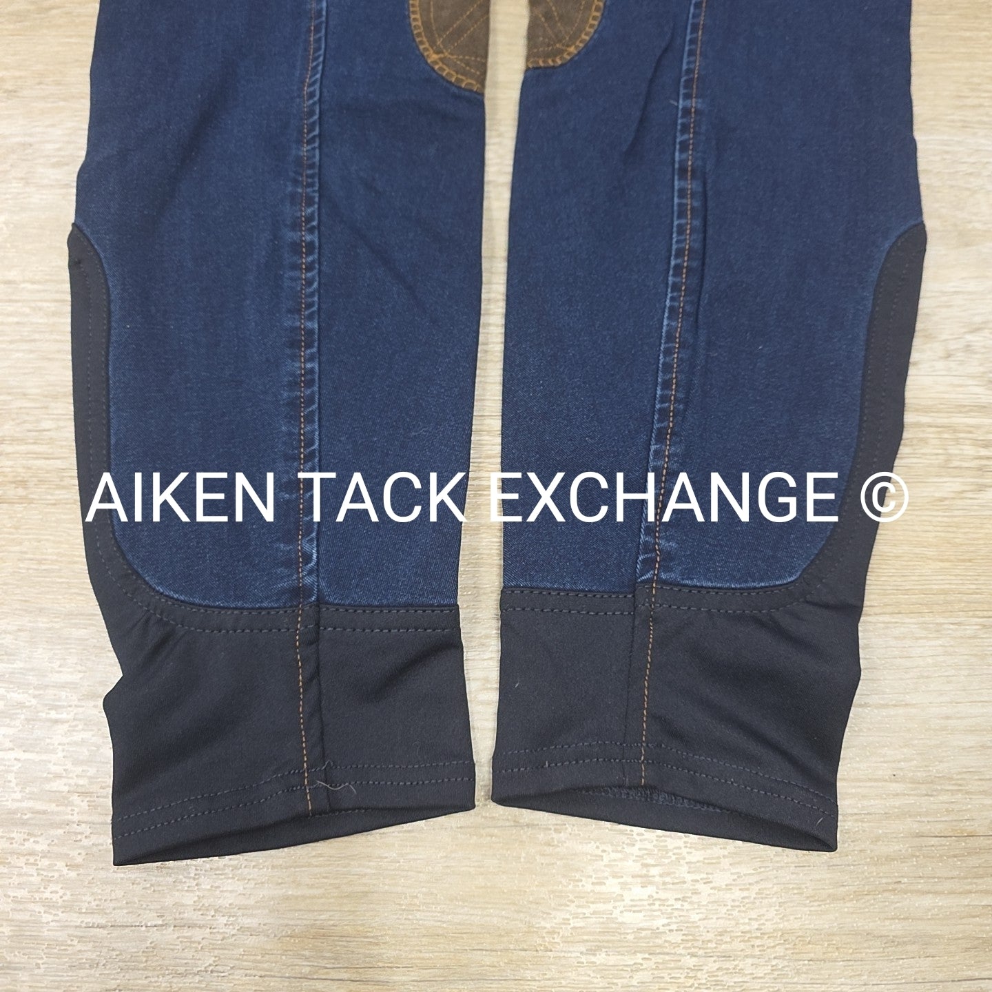 Dublin Shona Denim Knee Patch Breeches, Women's 30