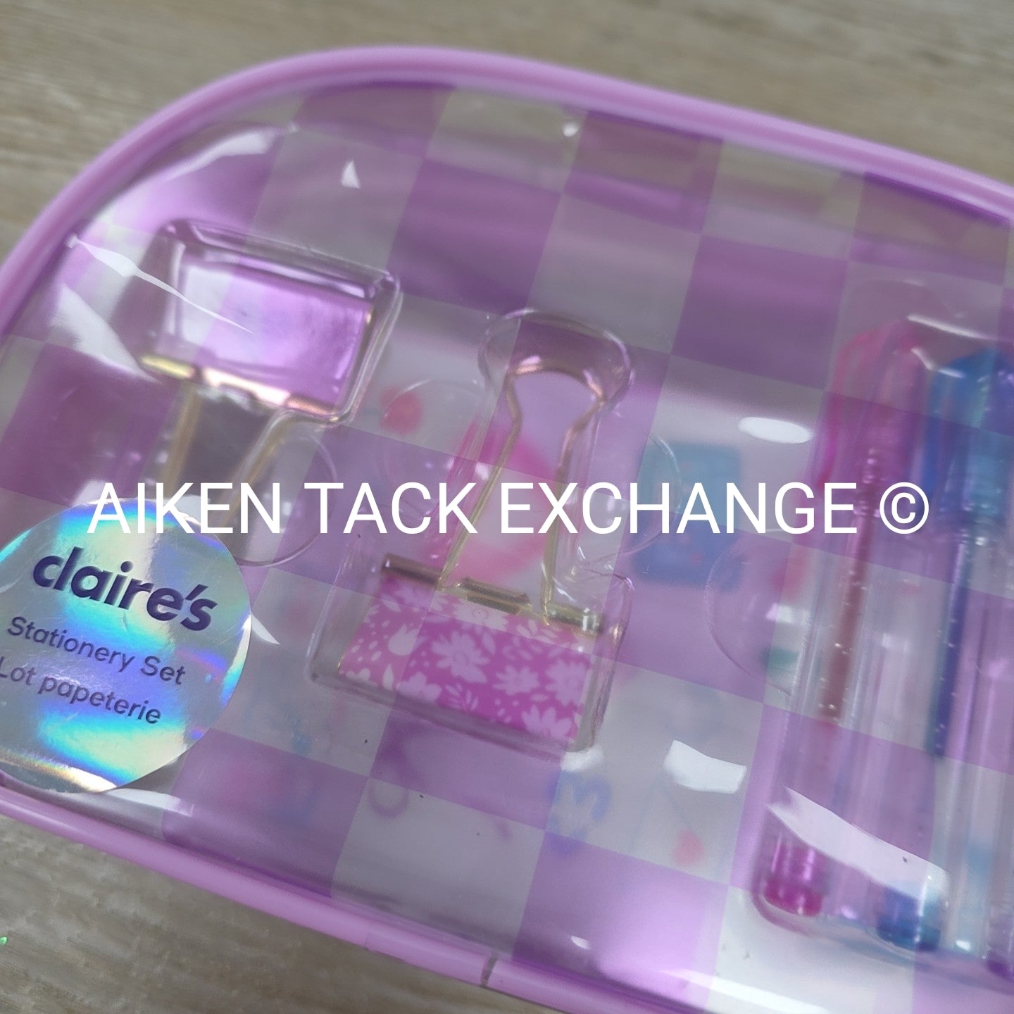 Claire's Stationery Set w/ Zipper Pouch