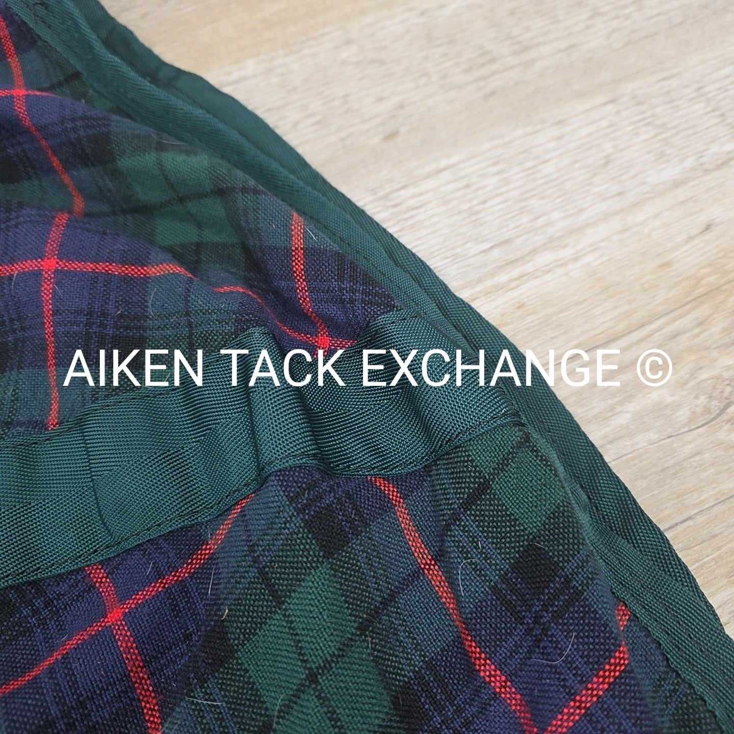 5/A Baker Original Tartan Plaid Stable Sheet, 80"