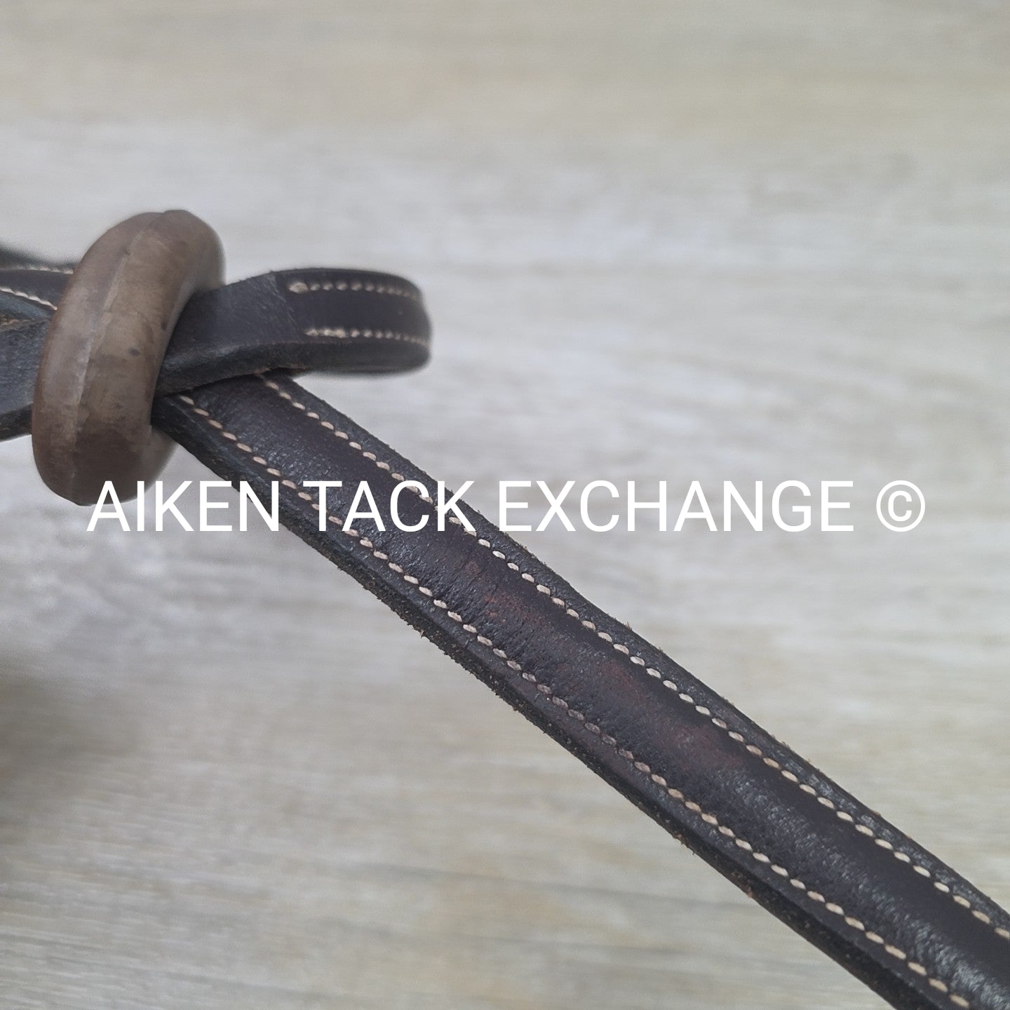 Plain Raised Standing Martingale, Brown, Size Pony