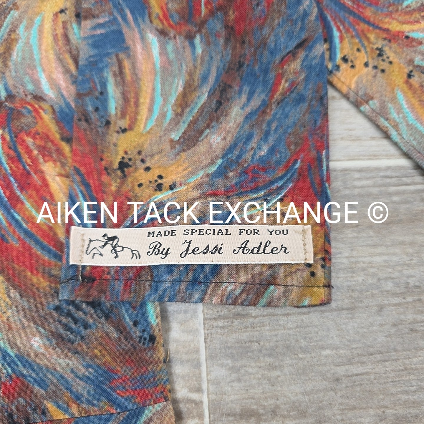 Traditional 4 Fold Stock Tie by Jessi Adler