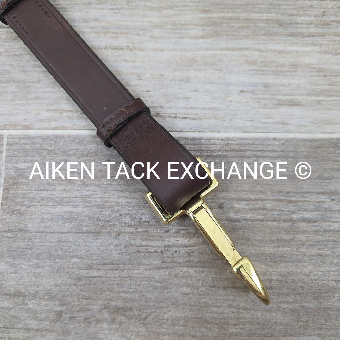 Plain Standing Martingale Attachment, Brown, Oversize