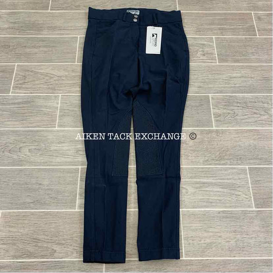Dover Saddlery Riding Sport Event Knee Patch Breeches, Size 28