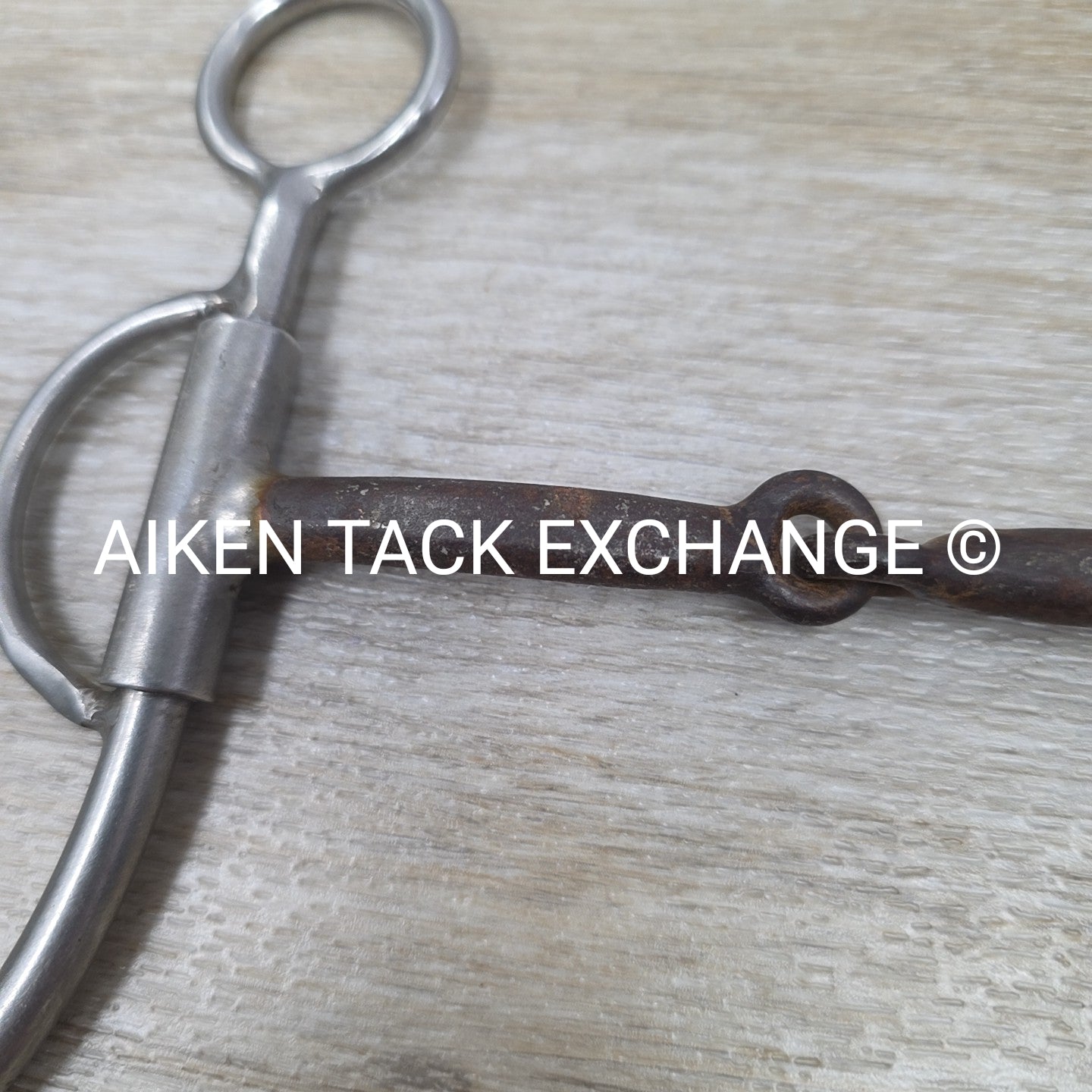 Trammell Single Joint Sweet Iron Long Shank Bit 5.25"