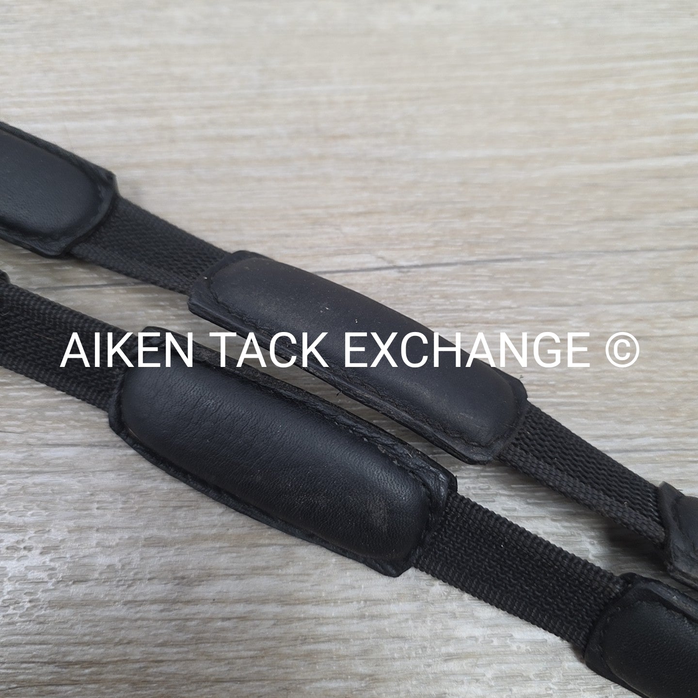 Correct Connect Intermittent Padded Reins, Black, 55"
