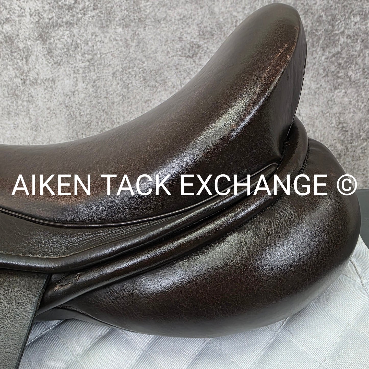 **SOLD** Legacy All Purpose Saddle, 17.5" Seat, Extra Wide Tree, Wool Flocked Panels