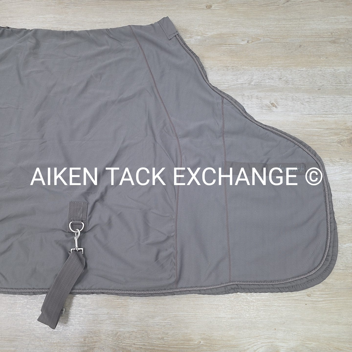 Fenwick Equestrian Sporty Dress Sheet Cooler, Grey, 70"
