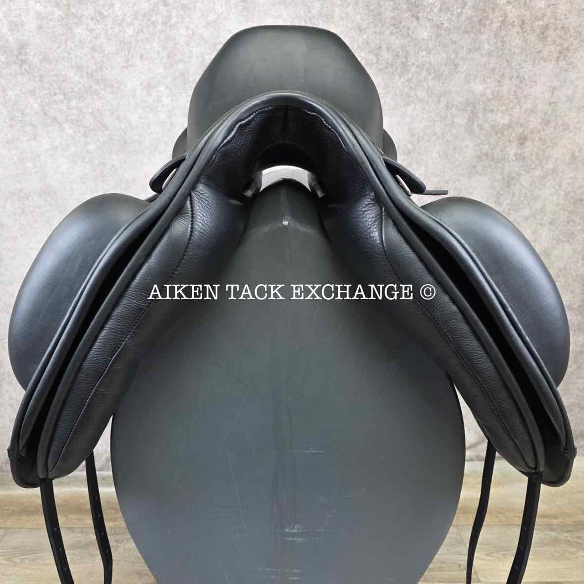 2023 Trilogy Allegiance Monoflap Dressage Saddle, 18.5" Seat, Wide Tree, Wool Flocked Panels